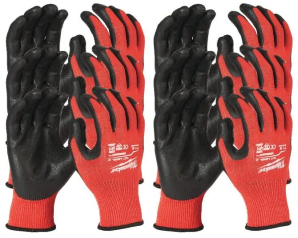 Milwaukee Handschuhe Kat. 3 XXL/11 I 12 Paar