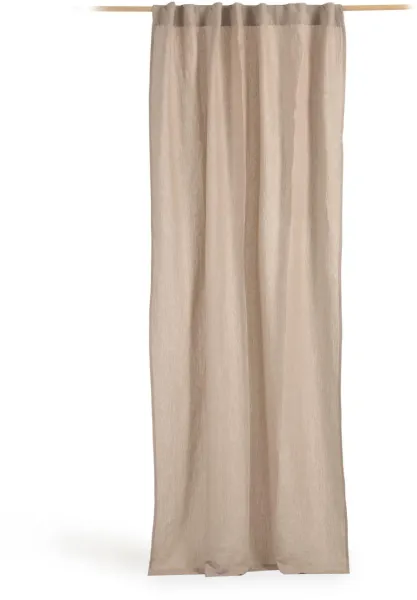 LAFORMA Marja Vorhang - beige Baumwolle und Leinen (140x270)
