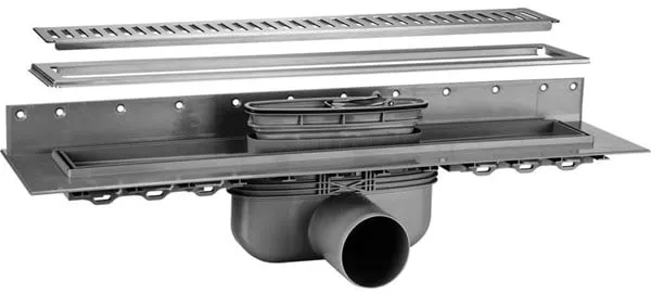 Purus line Bodenablauf-Set 800 mm