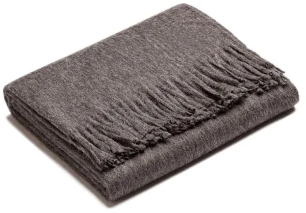 Sibast Furniture Plaid Alpaka Dunkelgrau